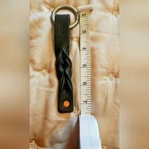 Braided Hinged O Ring / Black, Brushed Nickel & Copper/ New, never used